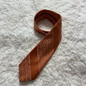 Givenchy Orange Patterned Tie